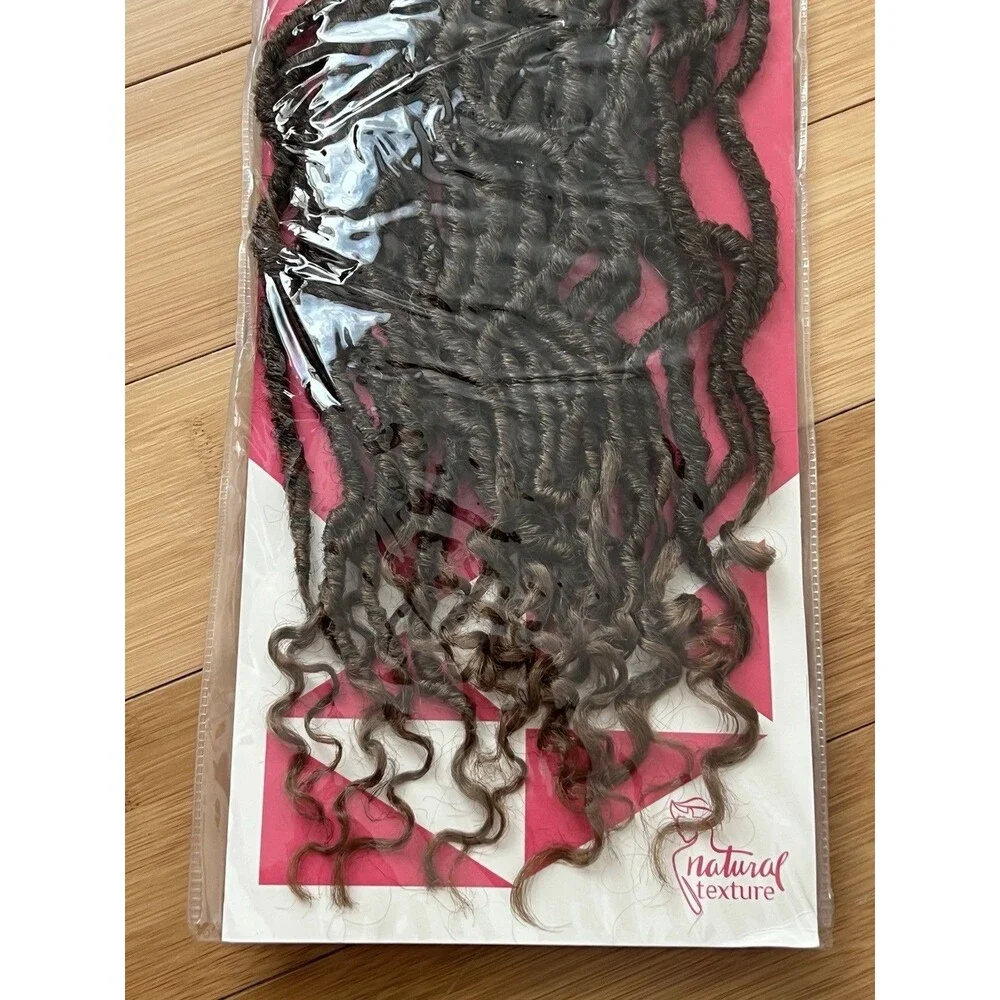 Mayde Beauty Modern Gorgeous Soft Loc 28” Hair Extensions 2X Dark Brown T27